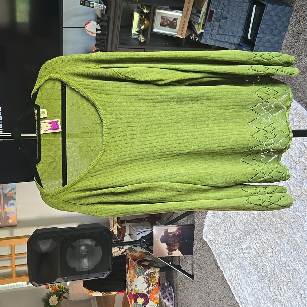 Antthony  Green Sweater 💚💚 PRE LOVED    SIZE 1X